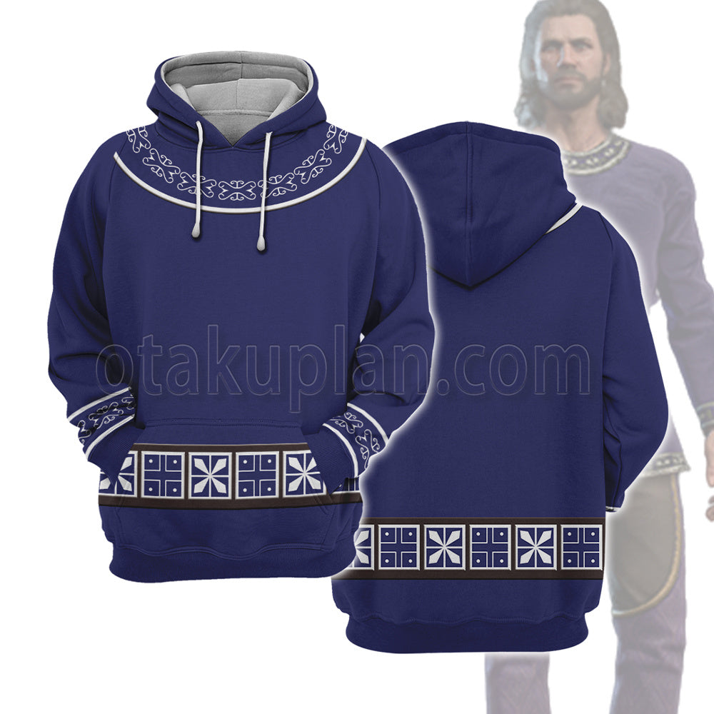 Bg3 Baldurs Gate Iii Gale Austere Camp Clothing Cosplay Hoodie