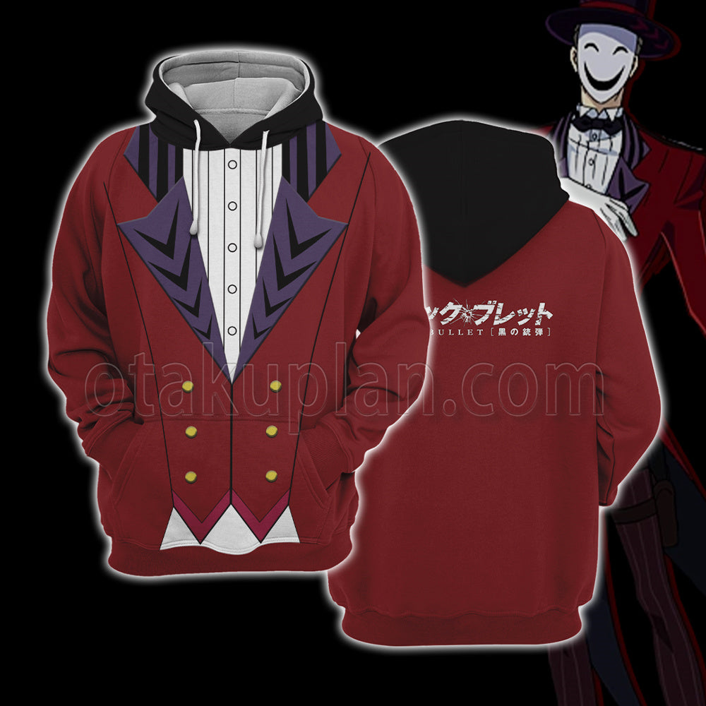 Black Bullet Kagetane Hiruko Cosplay Hoodie