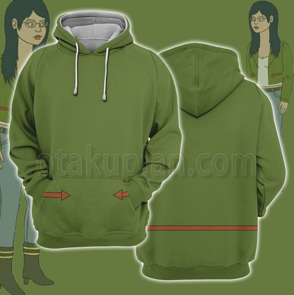 Bojack Horseman Diane Nguyen Green Cosplay Hoodie