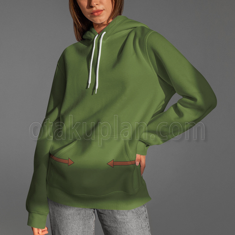Bojack Horseman Diane Nguyen Green Cosplay Hoodie