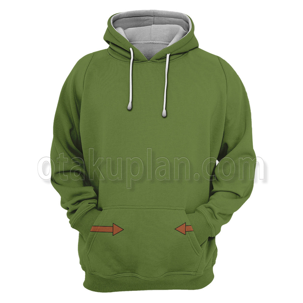 Bojack Horseman Diane Nguyen Green Cosplay Hoodie