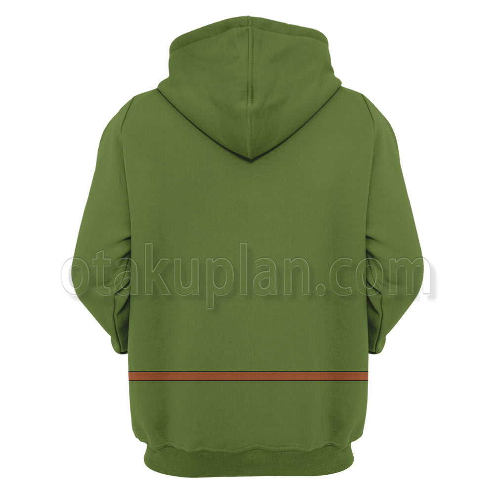 Bojack Horseman Diane Nguyen Green Cosplay Hoodie