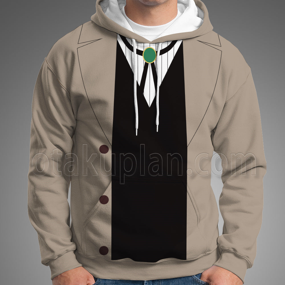 Anime Osamu Dazai Brown Cosplay Hoodie