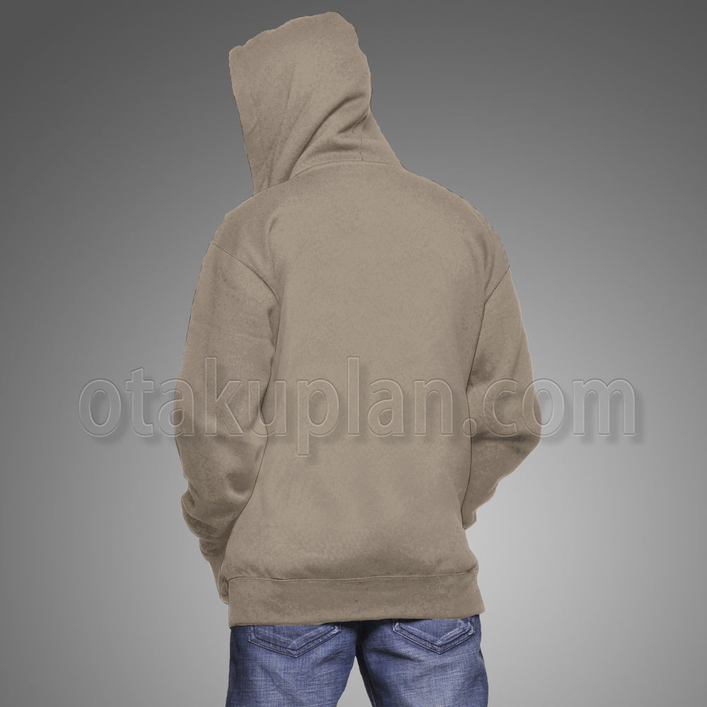Anime Osamu Dazai Brown Cosplay Hoodie