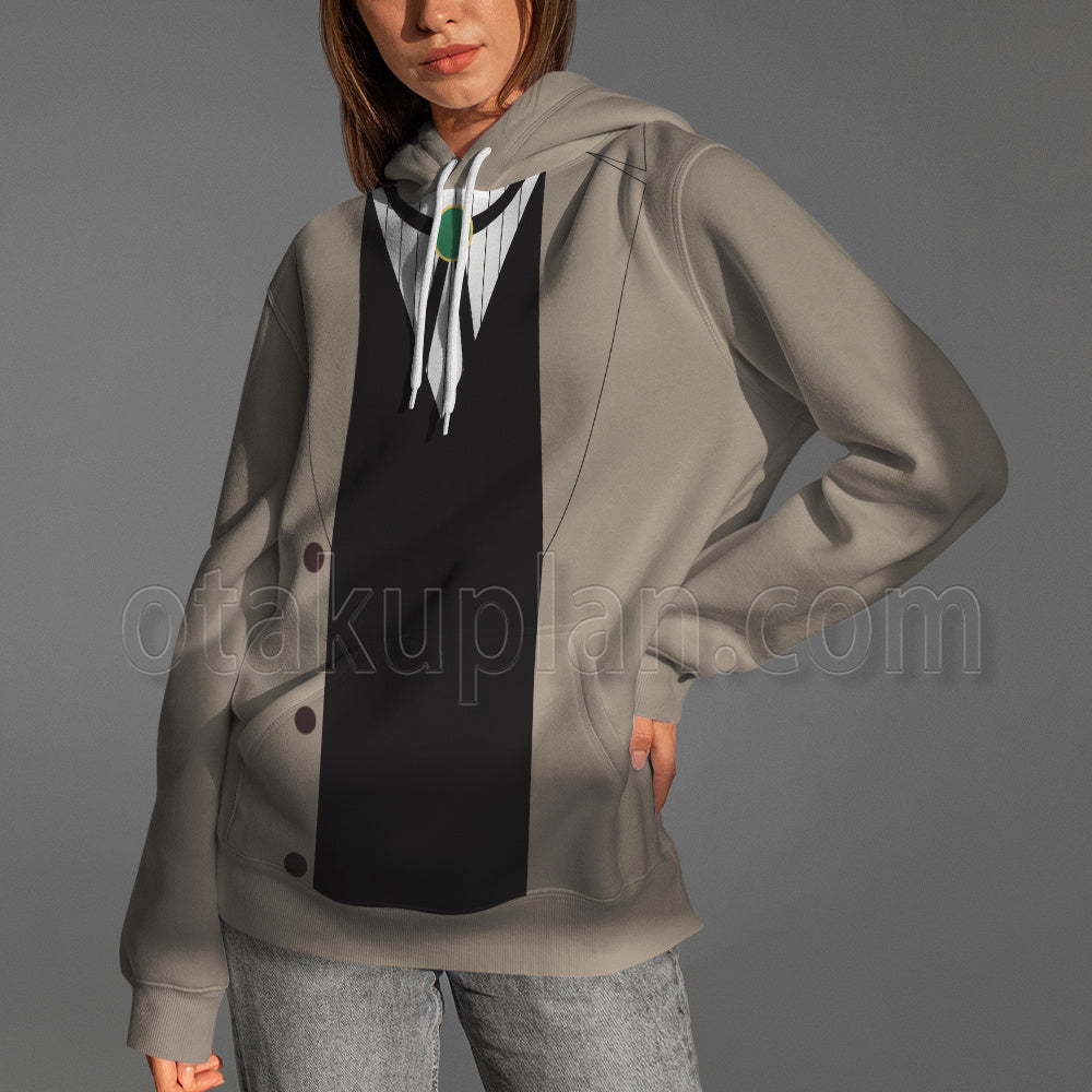 Anime Osamu Dazai Brown Cosplay Hoodie