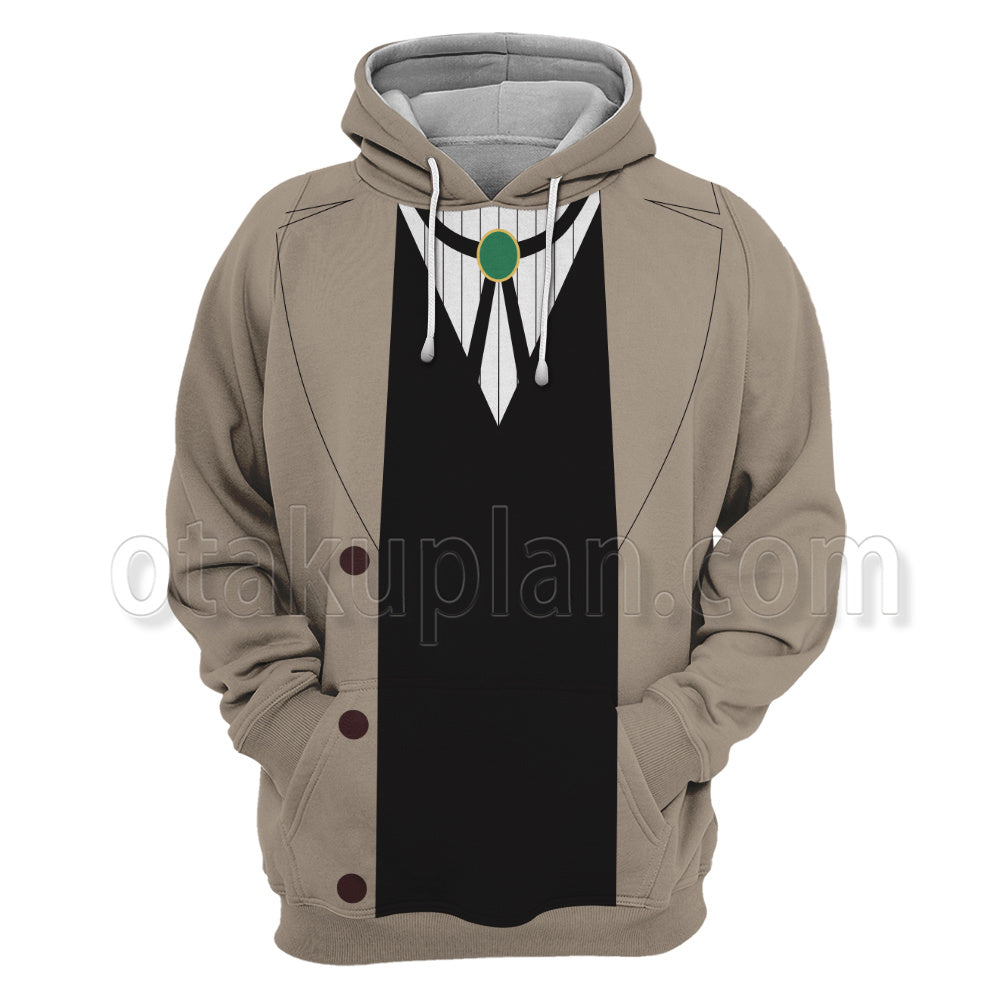 Anime Osamu Dazai Brown Cosplay Hoodie