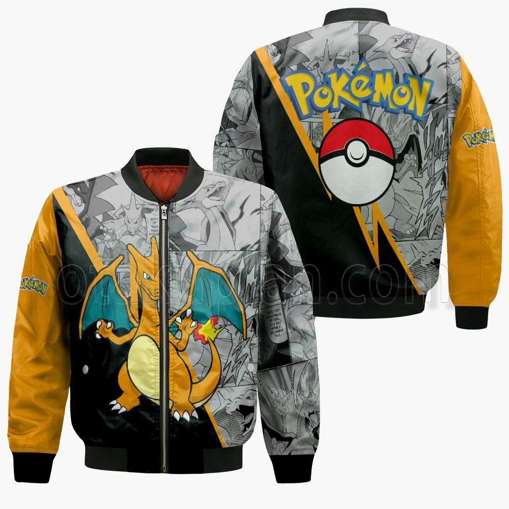 Charizard Hoodie Custom Mix Manga
