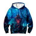 Crazy Skeleton Knight Forest Anime Apparel