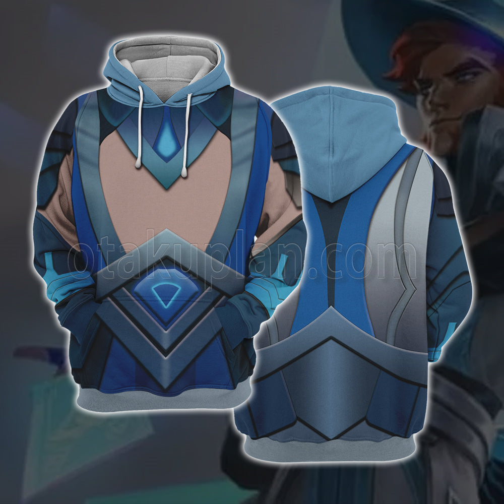 Damwon Gaming World Championship Jhin Skin Combat Cosplay Hoodie