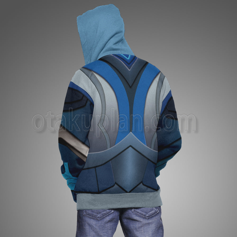 Damwon Gaming World Championship Jhin Skin Combat Cosplay Hoodie