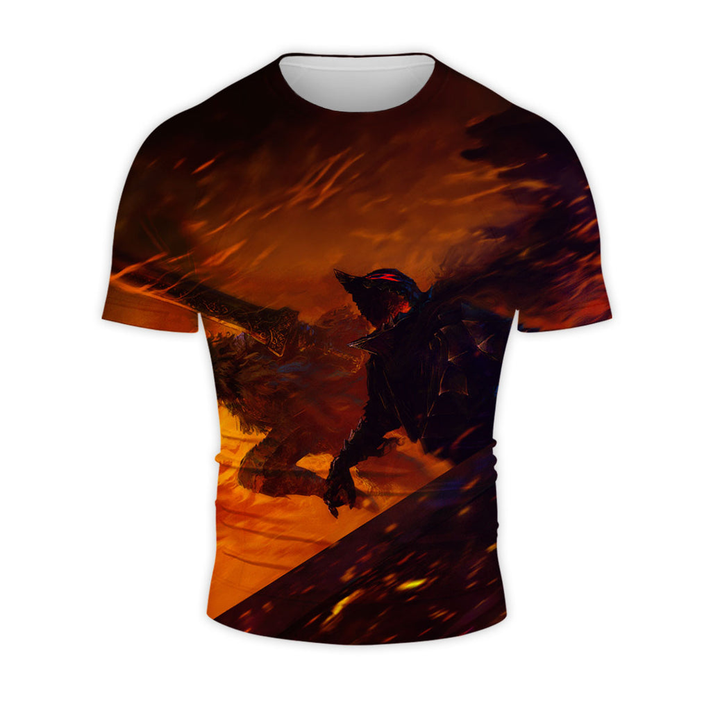 Dark Souls Berserker Guts Intense Combat Anime Apparel