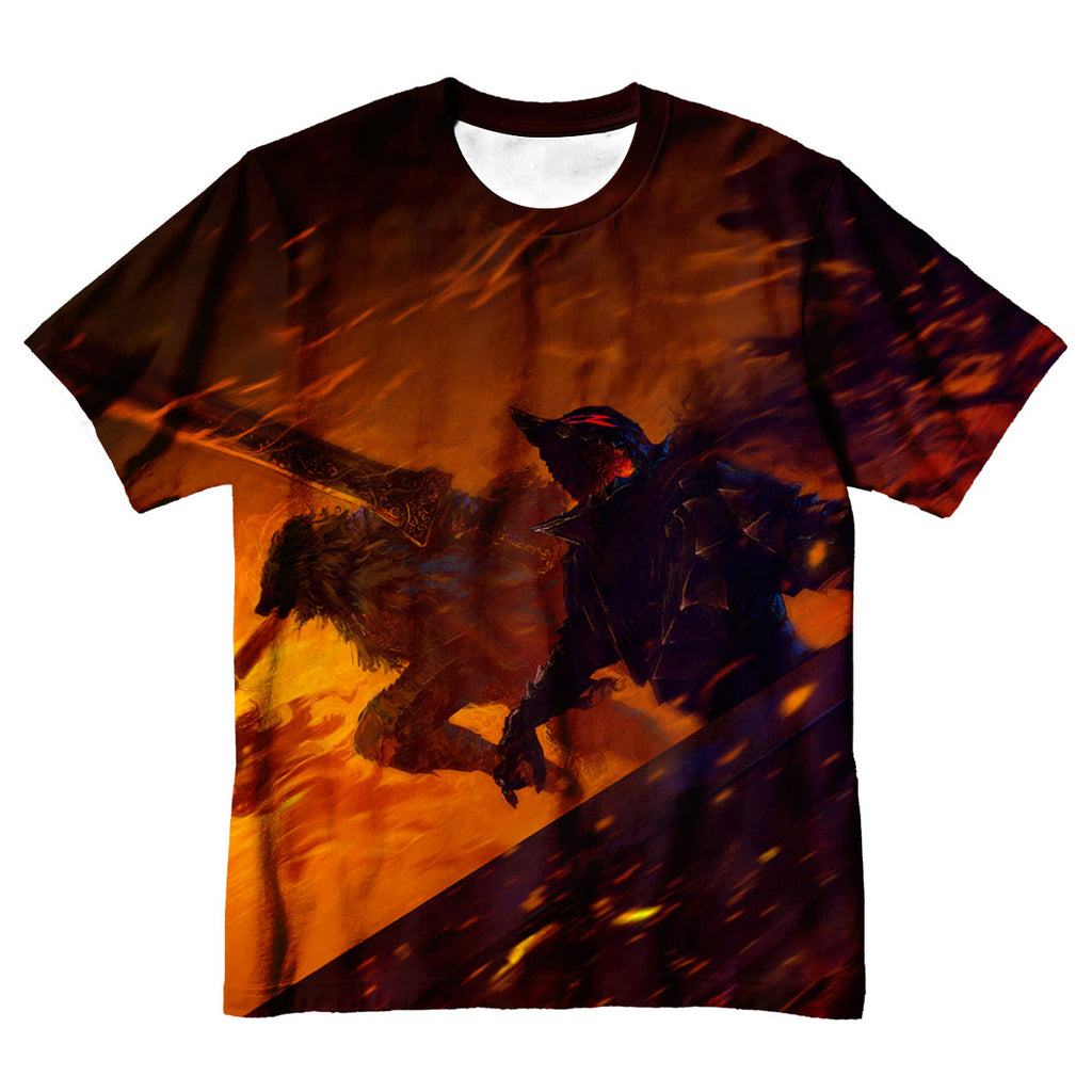 Dark Souls Berserker Guts Intense Combat Anime Apparel