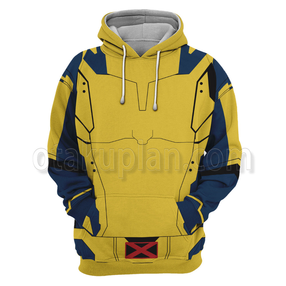 Deadpool 3 Classic Wolverine James Howlett Logan Cosplay Hoodie