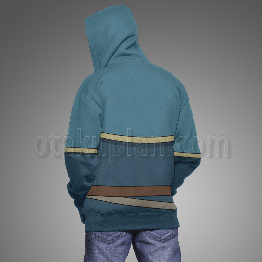 Delicious In Dungeon Donato Marcille Blue Cosplay Hoodie