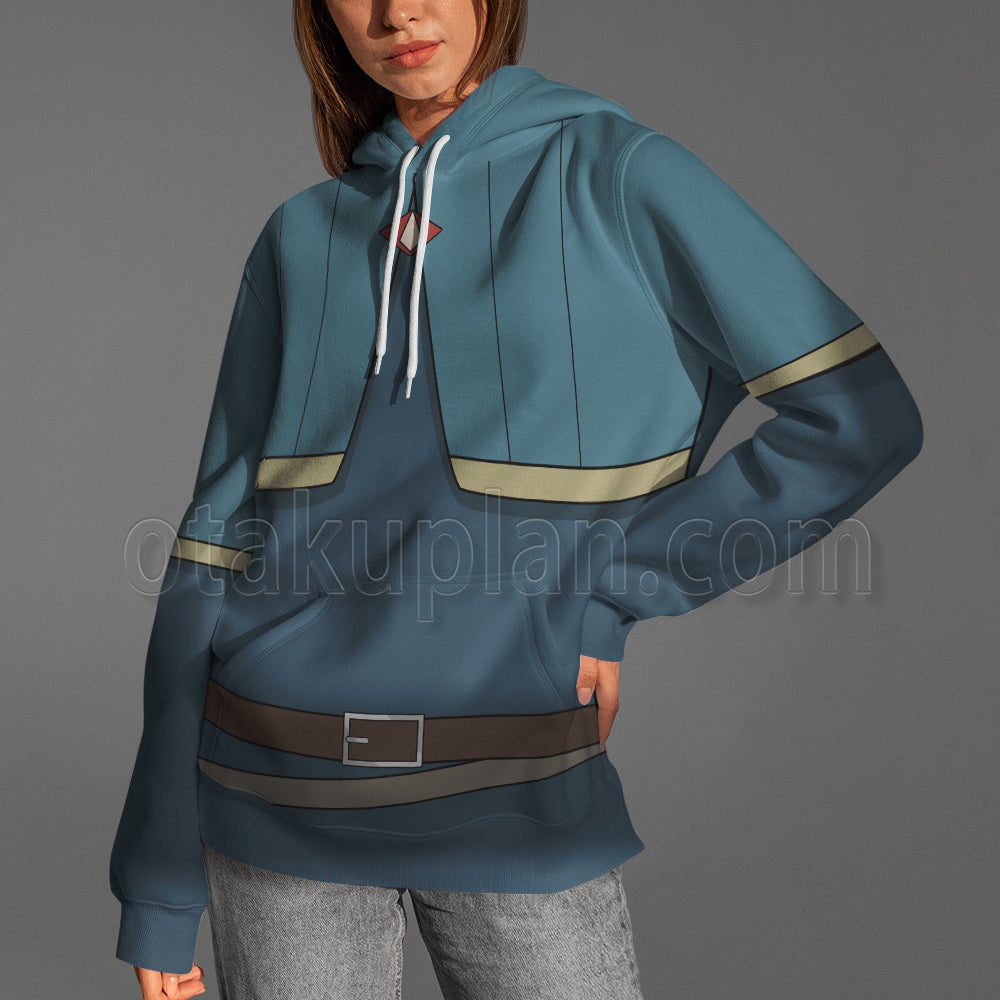 Delicious In Dungeon Donato Marcille Blue Cosplay Hoodie