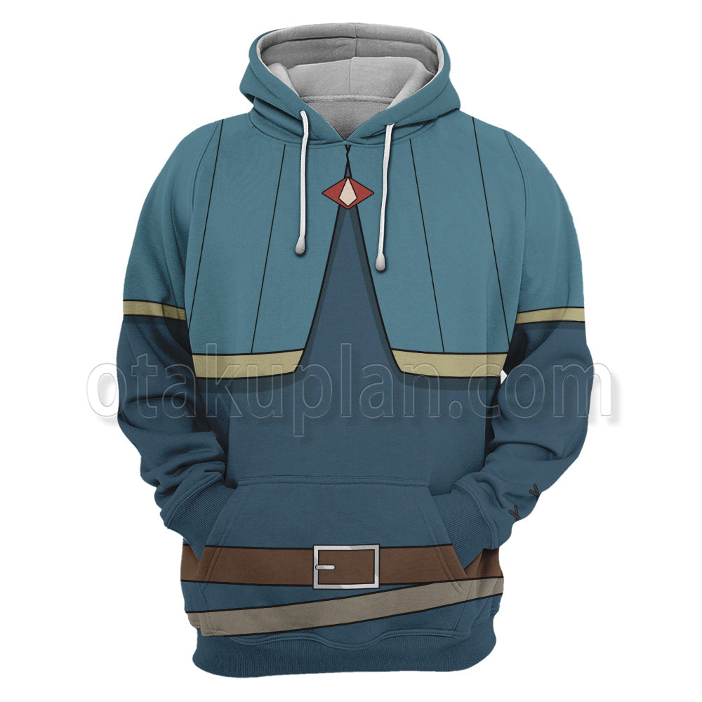 Delicious In Dungeon Donato Marcille Blue Cosplay Hoodie