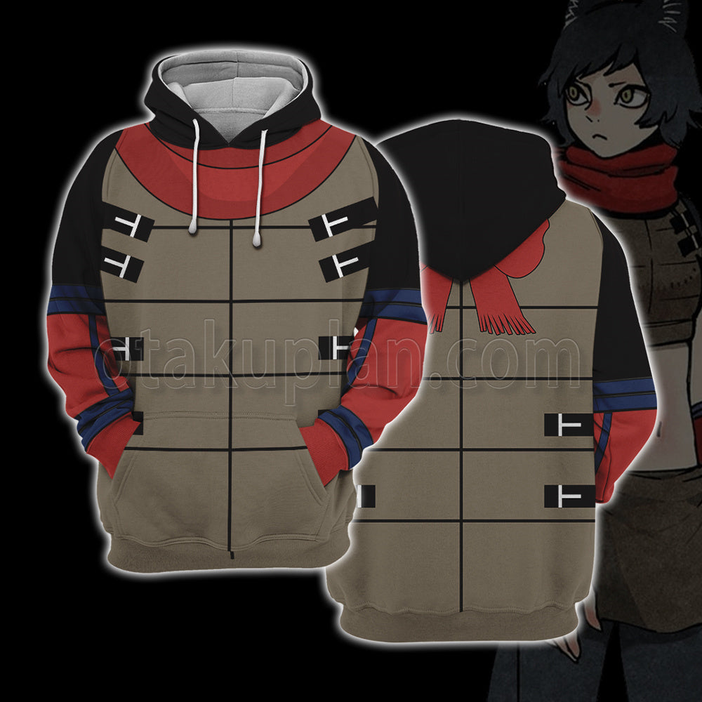 Delicious In Dungeon Dungeon Meshi Izutsumi Brown Cosplay Hoodie
