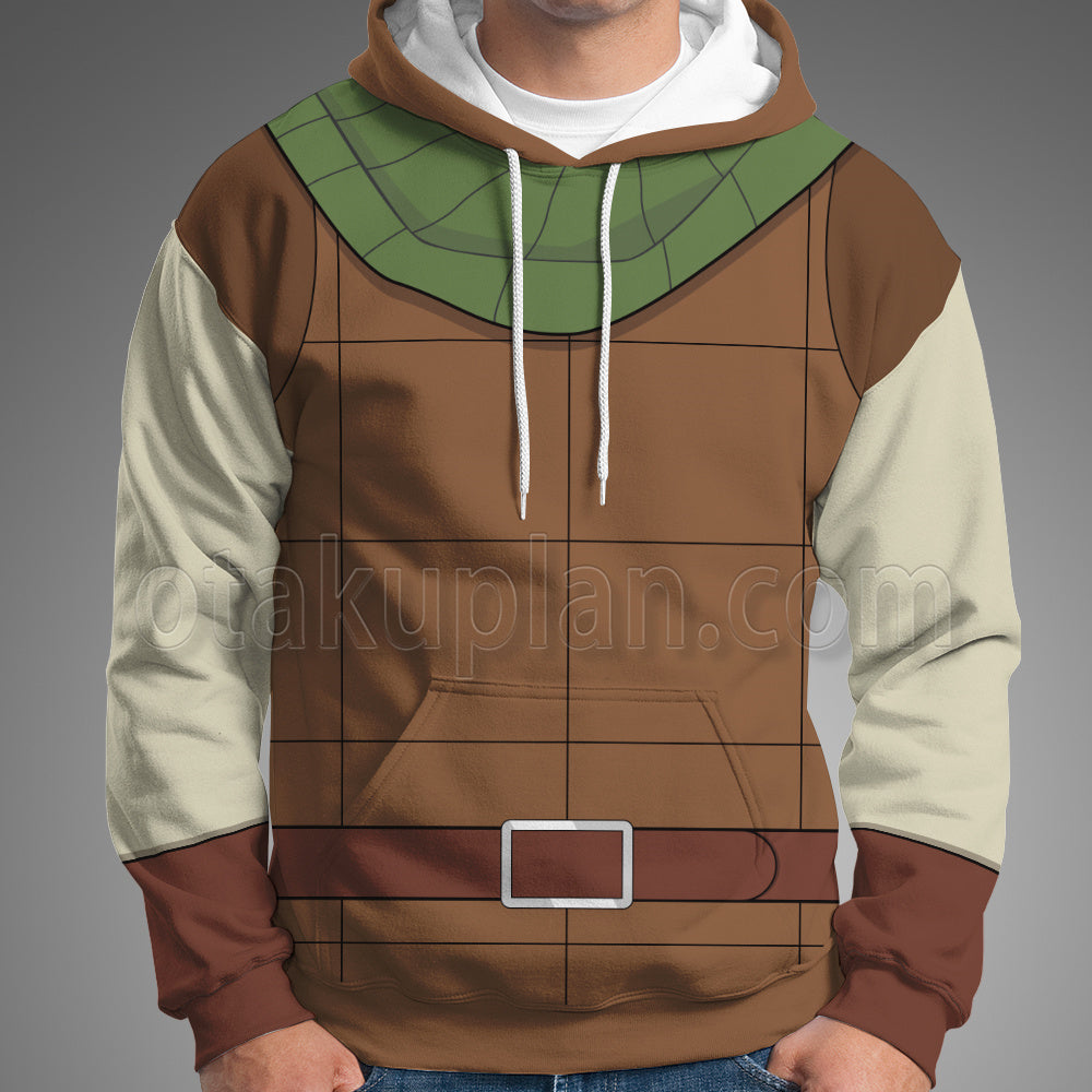 Delicious In Dungeon Tims Chilchuck Brown Cosplay Hoodie