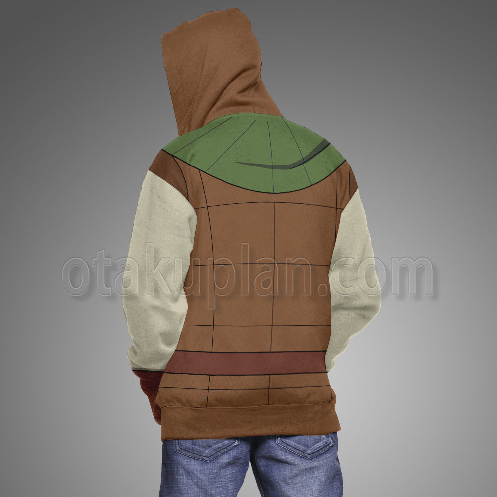 Delicious In Dungeon Tims Chilchuck Brown Cosplay Hoodie