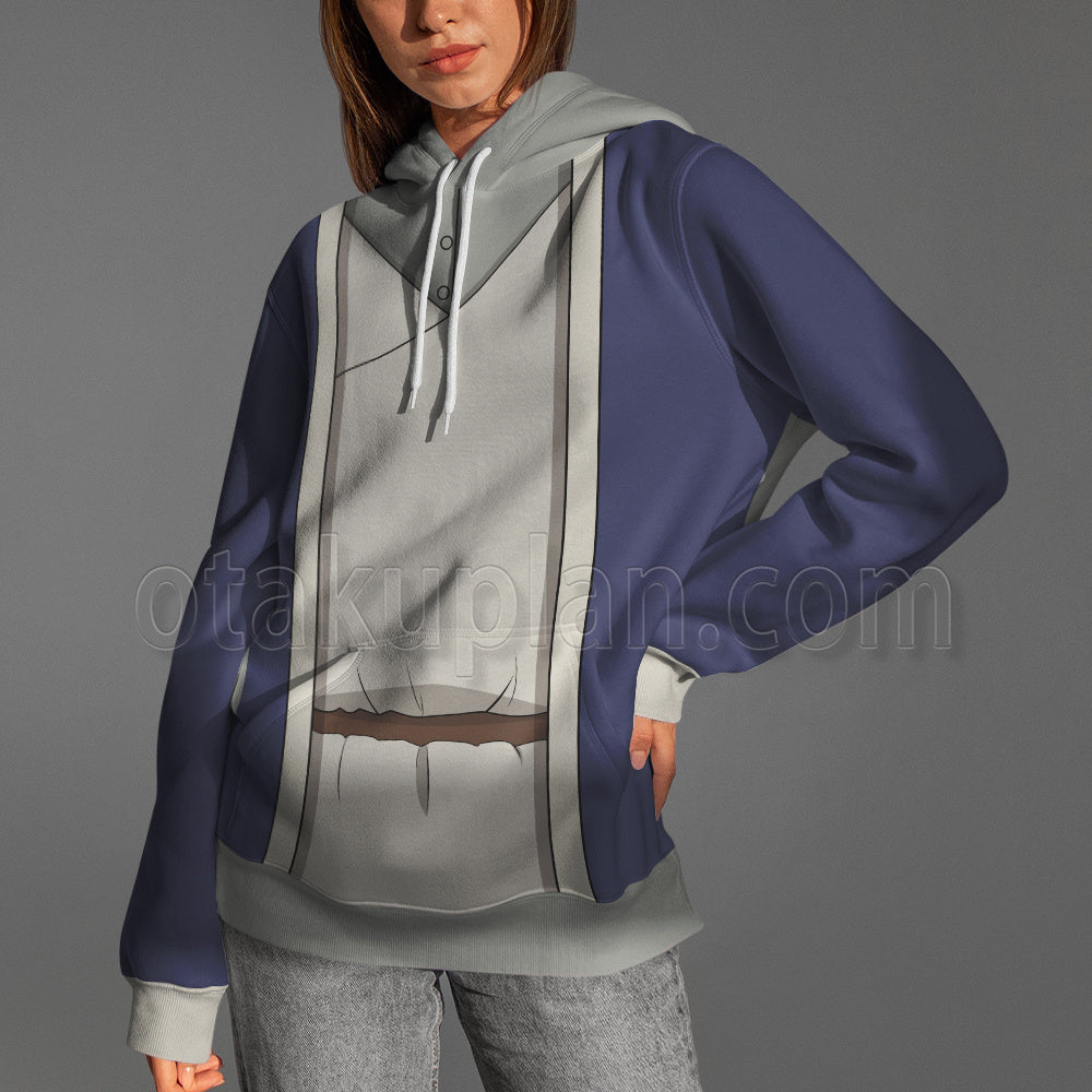 Delicious In Dungeon Touden Falin White Cosplay Hoodie
