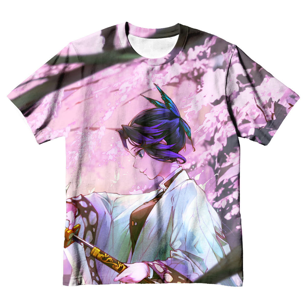 Demonslayer Shinobu Cherryblossom Battle Anime Apparel