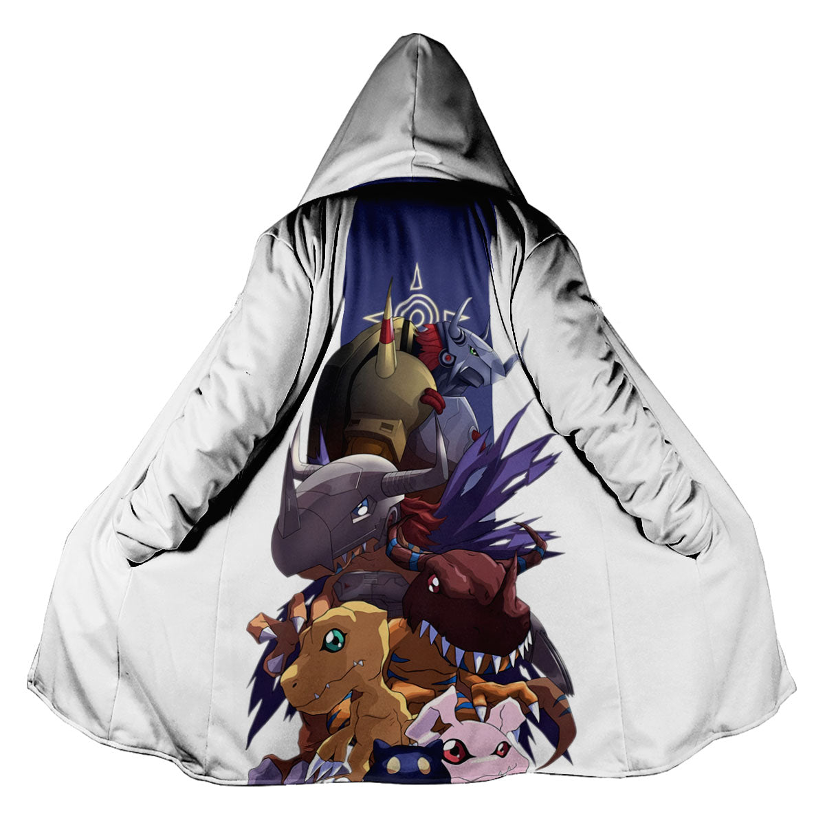 Digimon Adventure Agumon Blue Evolution Process Anime Apparel
