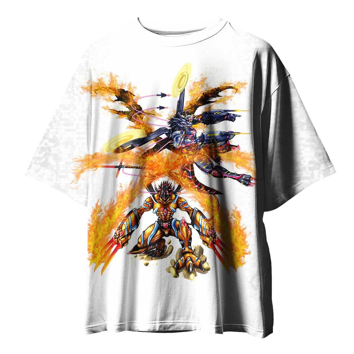 Digimon Adventure Agumon Bond Of Bravery With Flames Anime Apparel