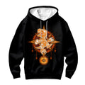 Digimon Adventure Agumon Orange With Starry Sky Pattern Anime Apparel