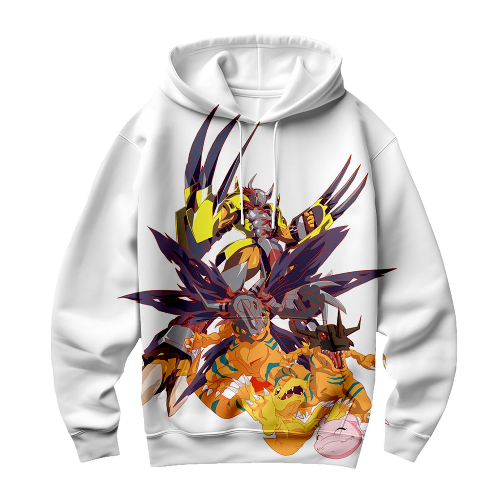 Digimon Adventure Agumon Standing In Yellow Form Anime Apparel
