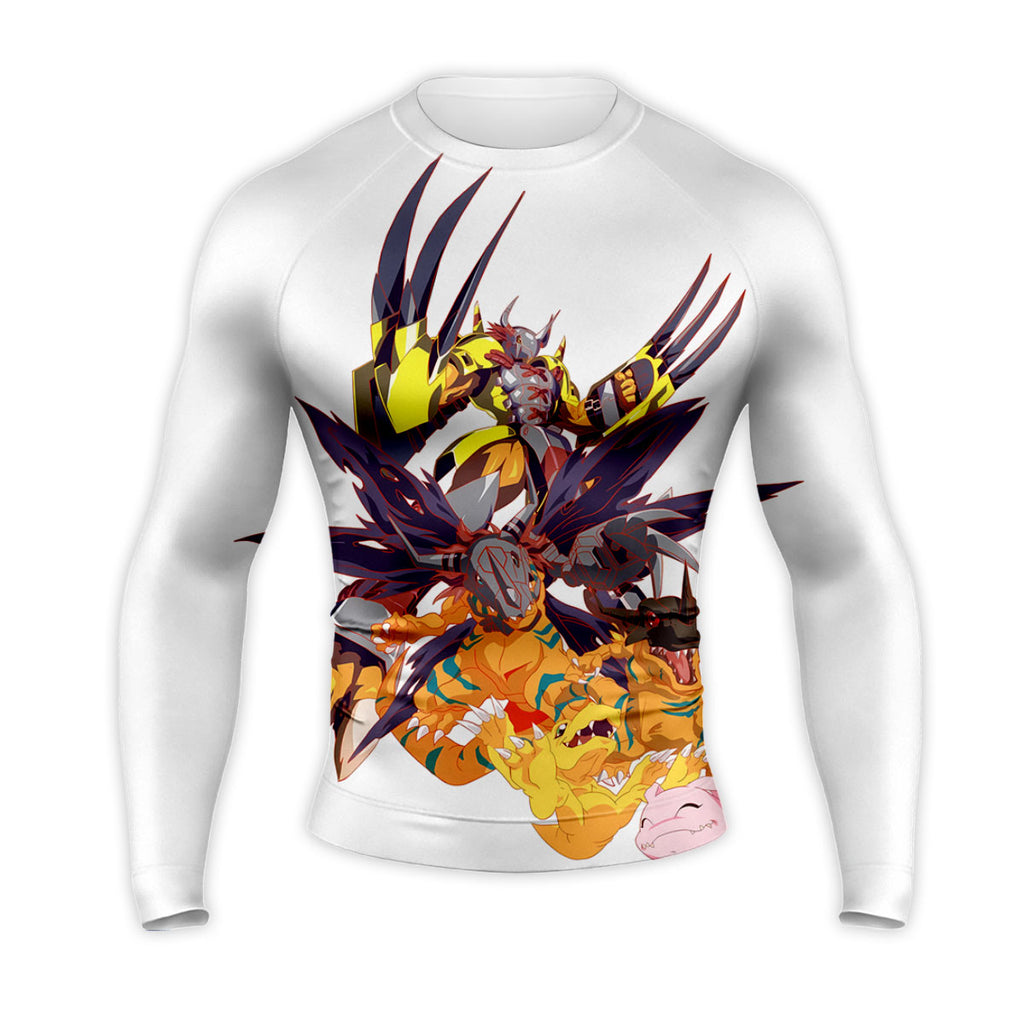 Digimon Adventure Agumon Standing In Yellow Form Anime Apparel
