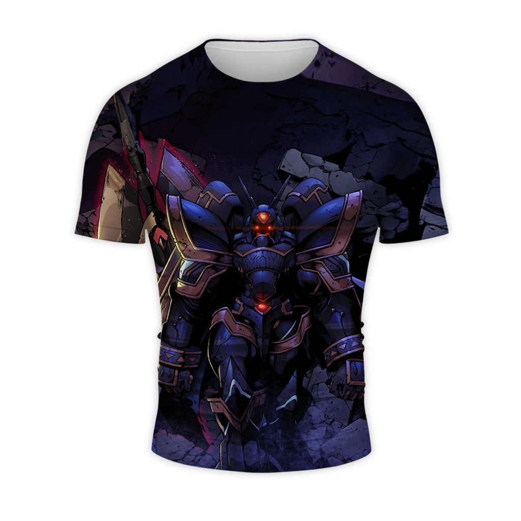 Digimon Adventure Alphamon Dark Amidst Ruins Anime Apparel