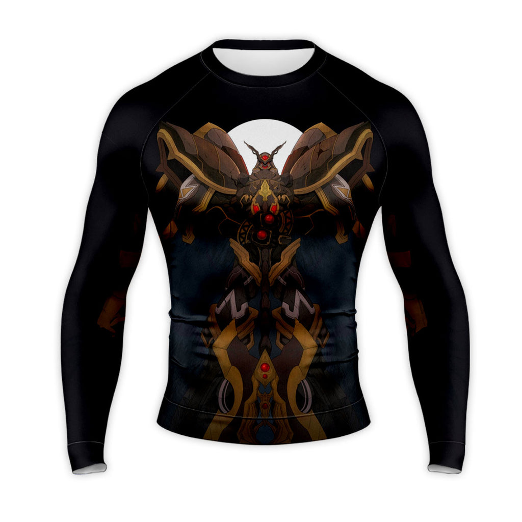 Digimon Adventure Alphamon Standing Before Dark Moon Anime Apparel