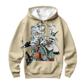 Digimon Adventure Gomamon Ikkakumon Vibrant Multicolored Illustration Anime Apparel
