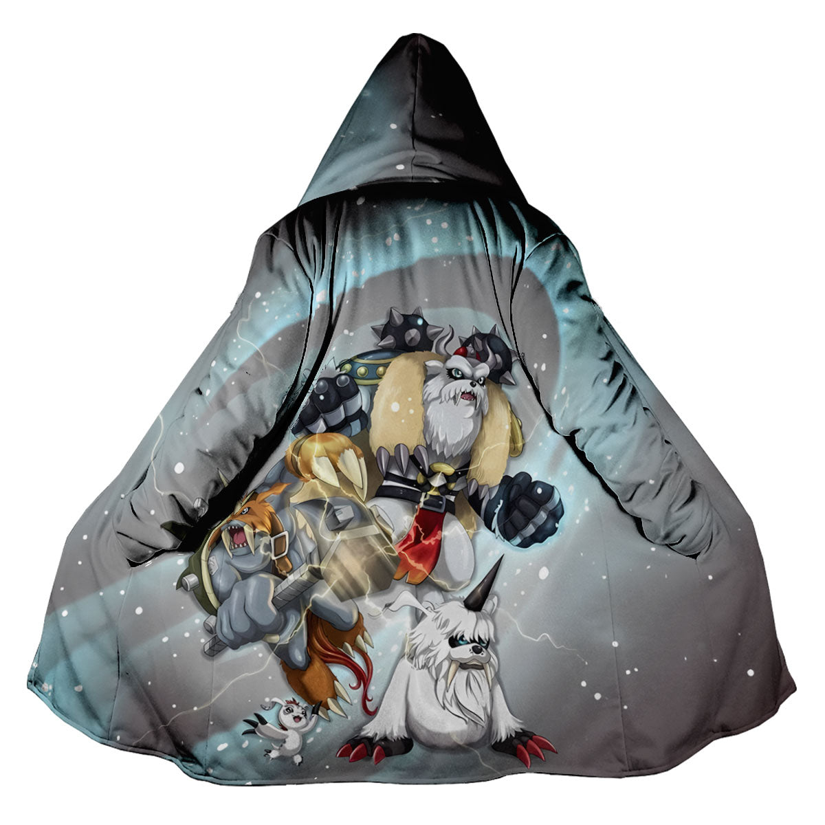Digimon Adventure Gomamon With Blue Evolved Form Standing Anime Apparel