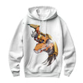 Digimon Adventure Greymon Leaping On White Background Anime Apparel