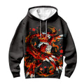 Digimon Adventure Growmon Engulfed In Flames Anime Apparel