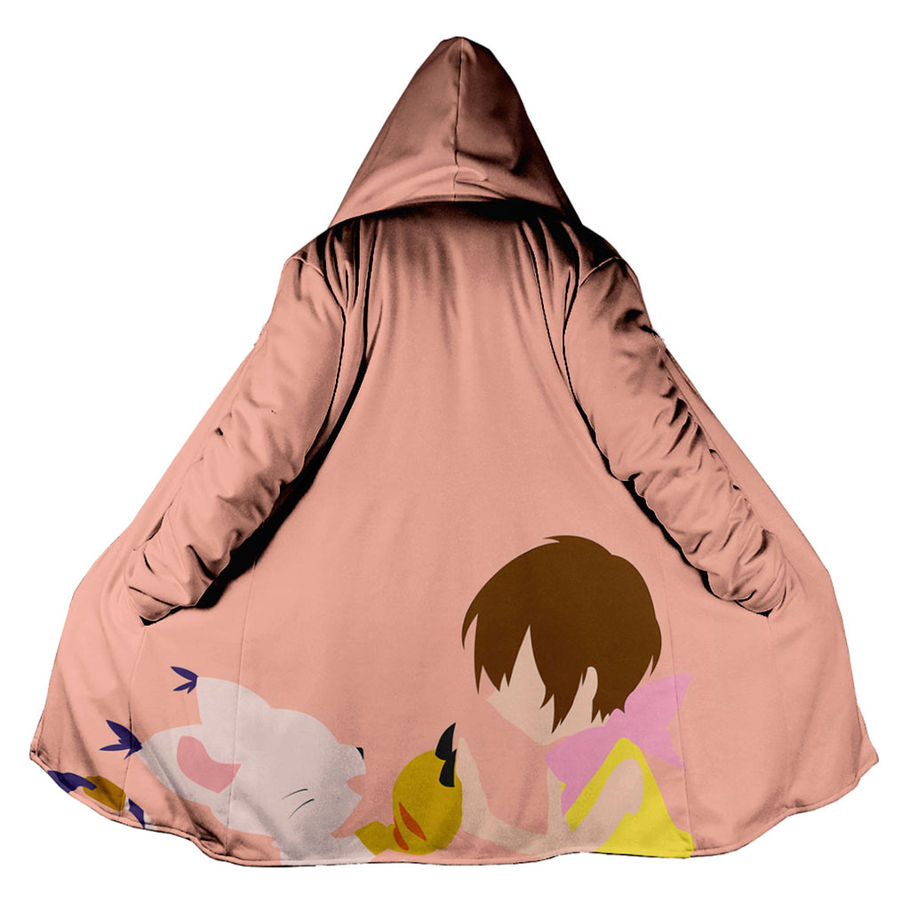 Digimon Adventure Hikari And Tailmon In Pink_1 Anime Apparel