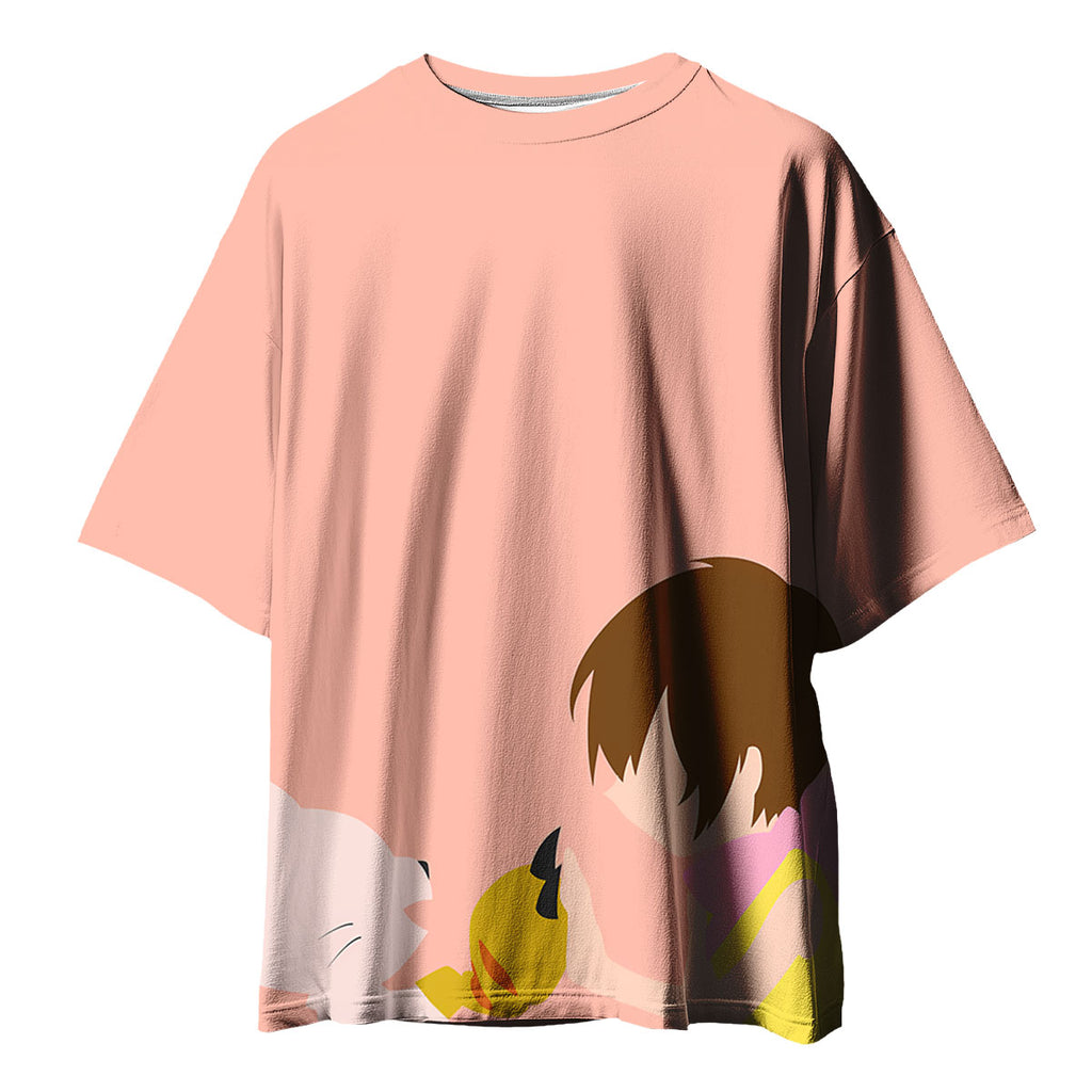 Digimon Adventure Hikari And Tailmon In Pink_1 Anime Apparel