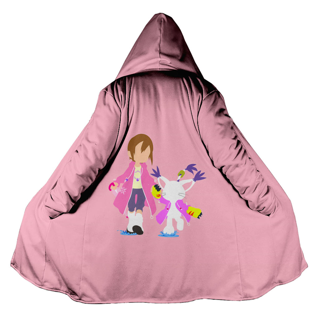 Digimon Adventure Hikari And Tailmon In Pink Anime Apparel
