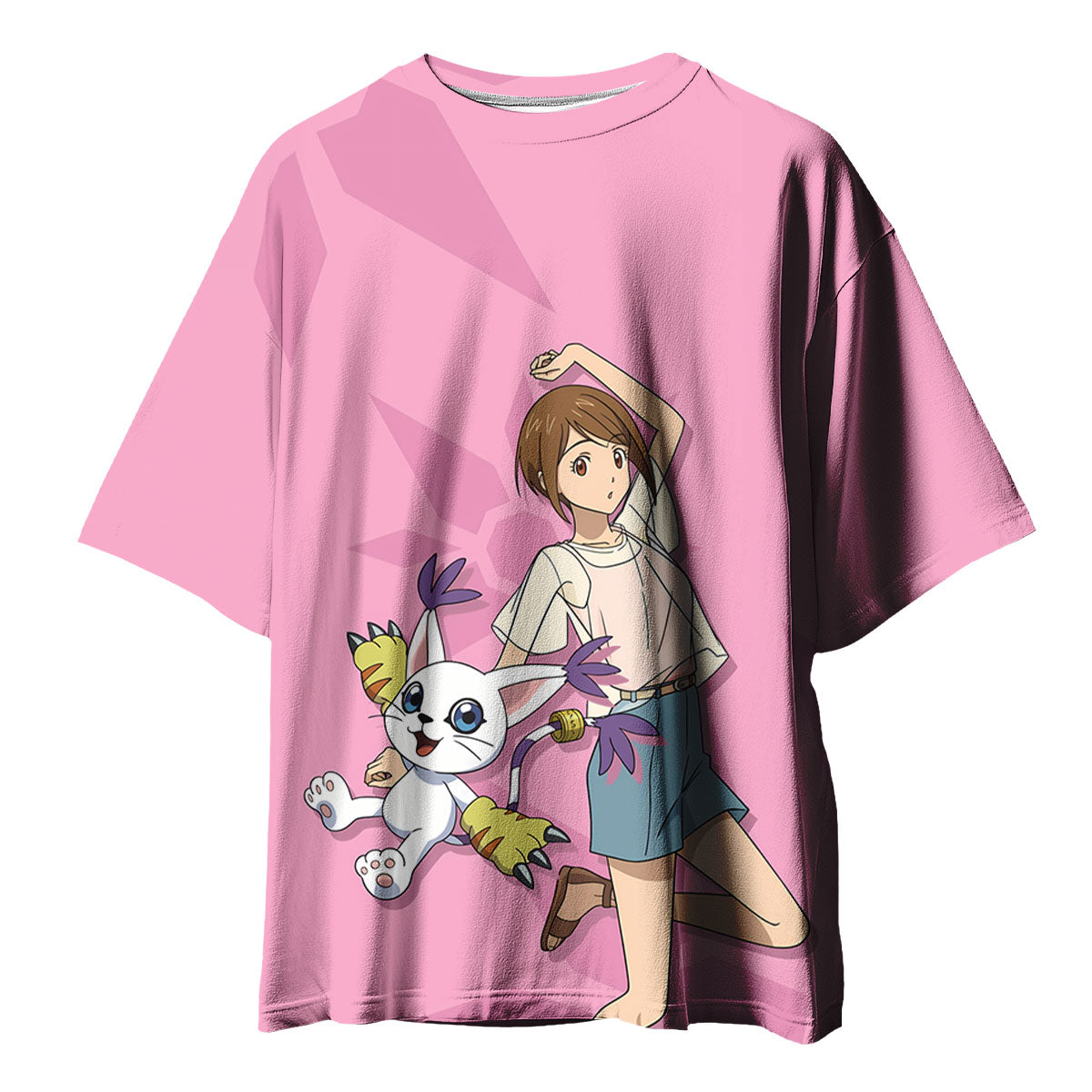 Digimon Adventure Hikari Tailmon Pink Version Anime Apparel