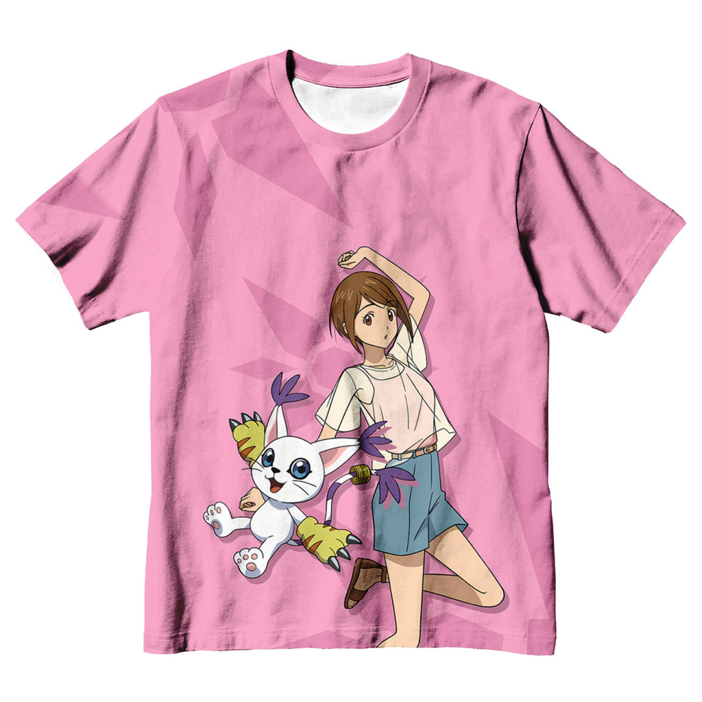 Digimon Adventure Hikari Tailmon Pink Version Anime Apparel