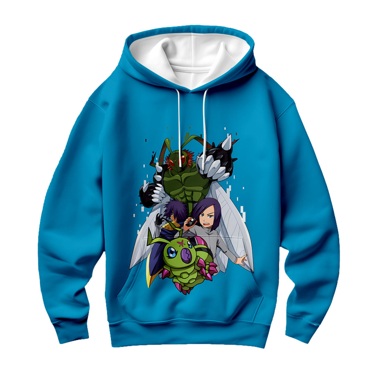 Digimon Adventure Ichijouji Ken And Blue Wormmon Digimon Adventure Anime Apparel