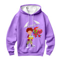 Digimon Adventure Izumi Koushirou Tentomon Holding Purple Umbrella Anime Apparel