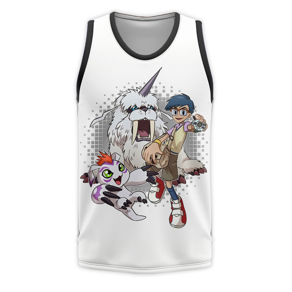 Digimon Adventure Kido Jou And Partner Gomamon Digimon Anime Apparel