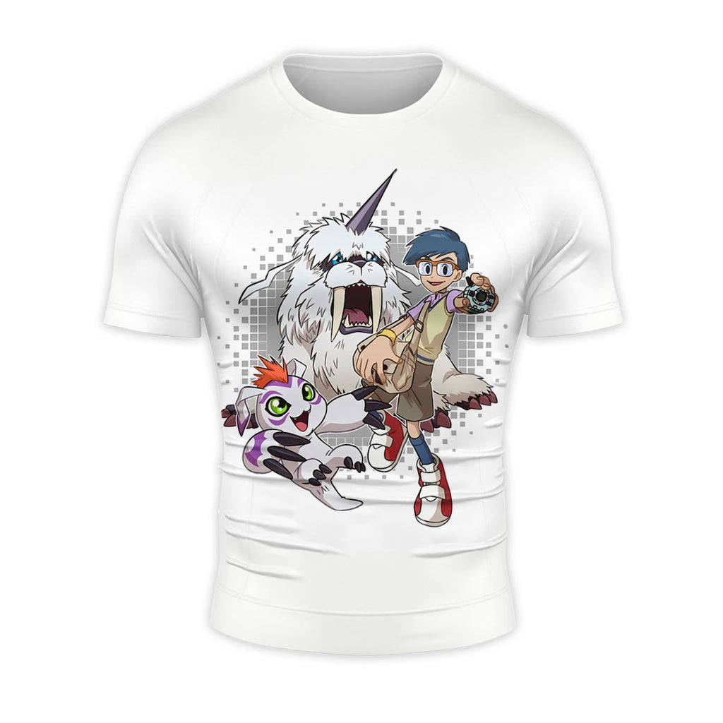 Digimon Adventure Kido Jou And Partner Gomamon Digimon Anime Apparel