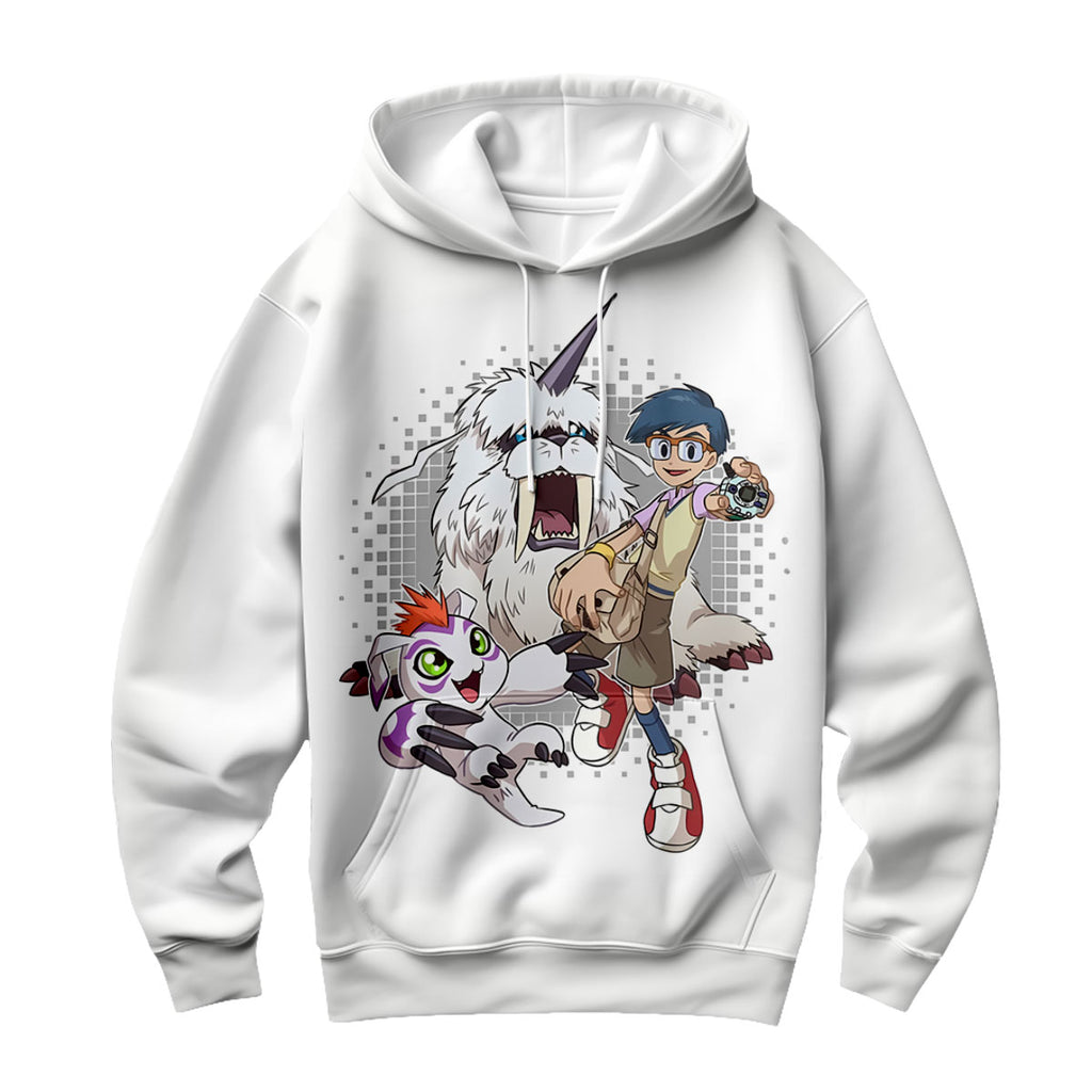 Digimon Adventure Kido Jou And Partner Gomamon Digimon Anime Apparel
