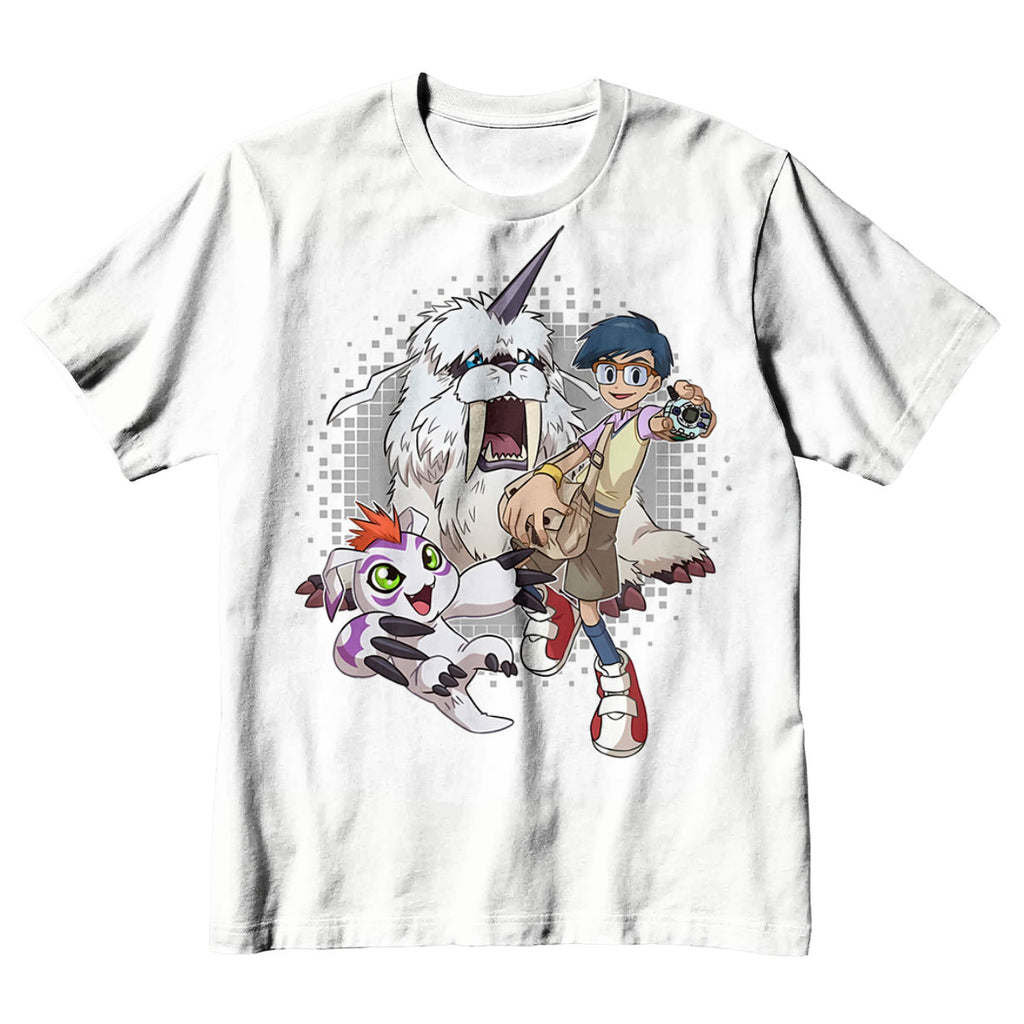 Digimon Adventure Kido Jou And Partner Gomamon Digimon Anime Apparel