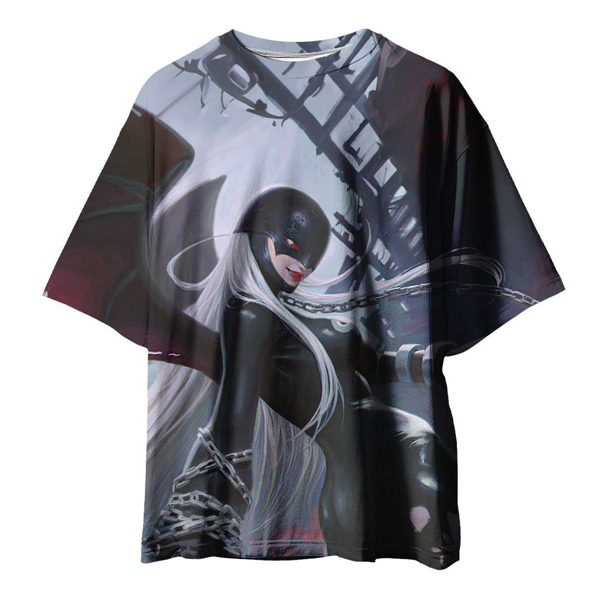Digimon Adventure Lady Devimon In Dark Background Anime Apparel