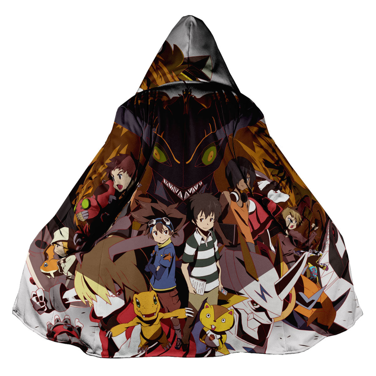 Digimon Adventure Tai Agumon Digidestined With Partner Digimon Anime Apparel