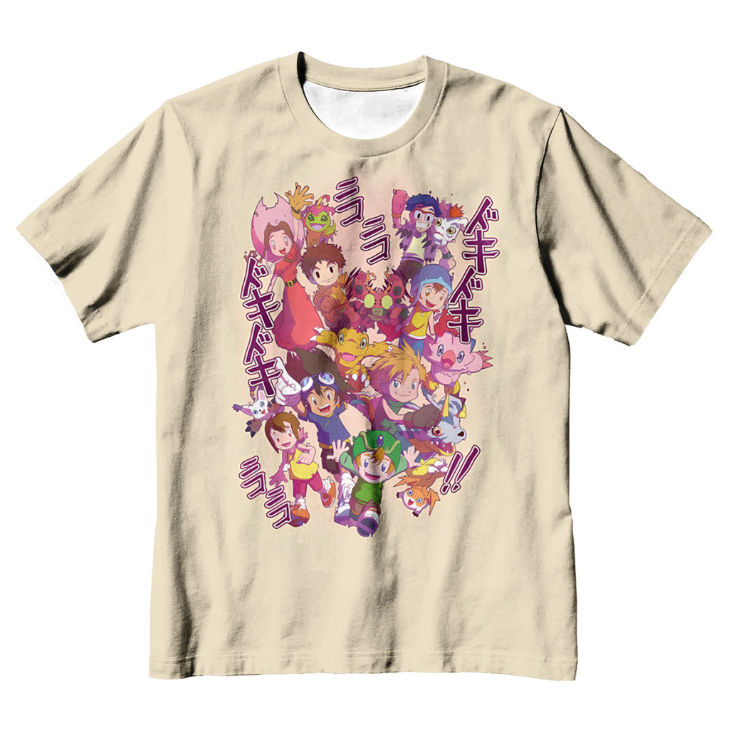 Digimon Adventure Tai And Agumon Evolving In Digital World Anime Apparel